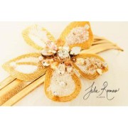 Cannetille frisée pour broderie - broches & bijoux brodés 1 mm - Fuchsia x5g