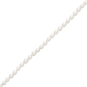 Perles d'eau douce grain de riz 7x6 mm - Grade AA - Blanc x35cm