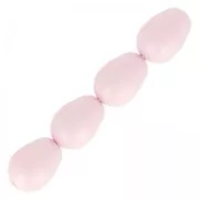 Poires nacrées PureCrystal 5821 11x8 mm Pastel Rose Pearl x5