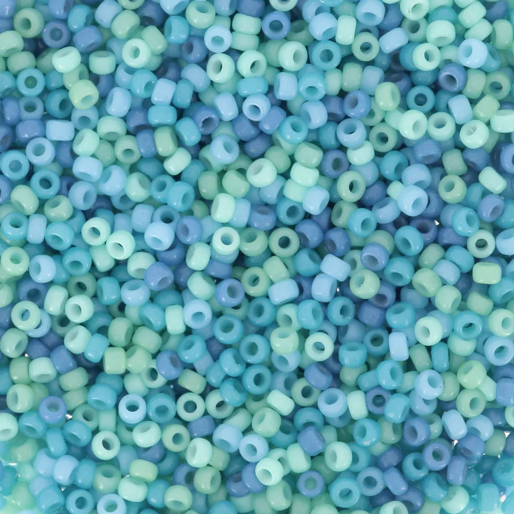 Miyuki Rocailles 15/0 – Rond – Ondoorzichtig Erwtengroen – 8,2 G – Ca. 2050 Kralen – Maat 1,5 Mm – Matte Afwerking