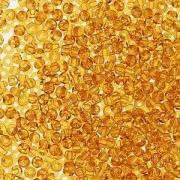 Perles rocailles Preciosa 15/0 - 1.5 mm Topaz x10g