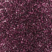 Perles rocailles Preciosa  15/0 - 1.5 mm Amethyst x10g