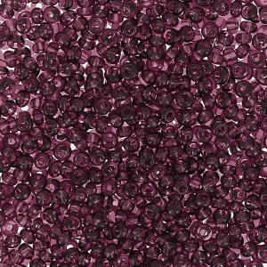 Perles rocailles Preciosa 15/0 - 1.5 mm Amethyst x10g