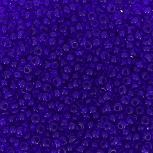 Perles rocailles Preciosa  15/0 - 1.5 mm Cobalt x20g