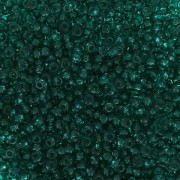 Perles rocailles Preciosa  15/0 - 1.5 mm Emerald x20g