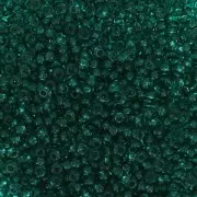 Perles rocailles Preciosa 15/0 - 1.5 mm Emerald x20g