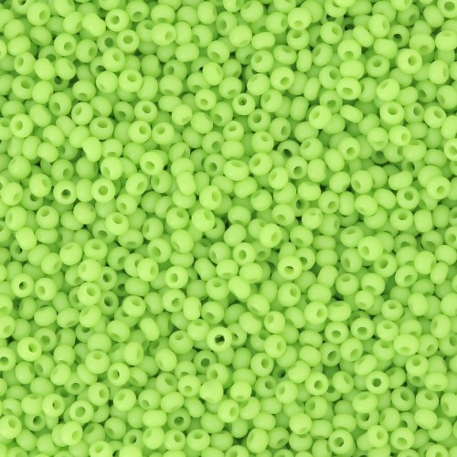 Perles rocailles Preciosa  15/0 - 1.5 mm Anis Opaque x20g