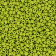 Preciosa Perles rocailles 15/0 - 1.5 mm Olivine Opaque x10g
