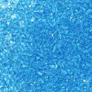 Perles rocailles Preciosa 15/0 - 1.5 mm Aquamarine x10g