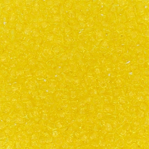 Perles rocailles Preciosa 15/0 - 1.5 mm Citrine x10g