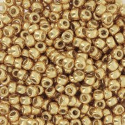 Rocaille Miyuki Duracoat 8/0 4202 - Galvanized Gold x100g