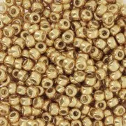 Rocaille Miyuki Duracoat 8/0 4202 - Galvanized Gold x100g