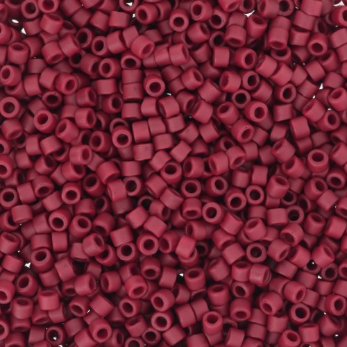 Miyuki Delica 11/0 DB0378 - Mat Metallic Brick Red x100g