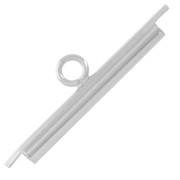 Embout pour tissage de perles rocailles & Delica Miyuki 20 mm - Rhodié|raw }}