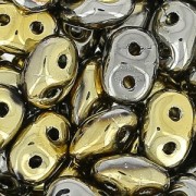 SuperDuo 2,5x5 mm Crystal California Graphite x10g|raw }}