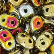 SuperDuo 2,5x5 mm Crystal California Sun x10g