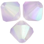 Perles toupies Preciosa - Rondelle Bead 5 mm - Violet AB Matt x12|raw }}