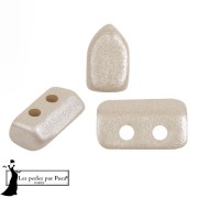 Perles en verre Piros® par Puca® 2x5 mm - Cafe Creme x10g