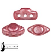 Perles en verre Volos® par Puca® 4x8 mm - Riviera Cherry x10g|raw }}