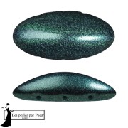 Athos 3D 3 trous® par Puca® 20x10 mm - Emerald Metallic Mat x1|raw }}