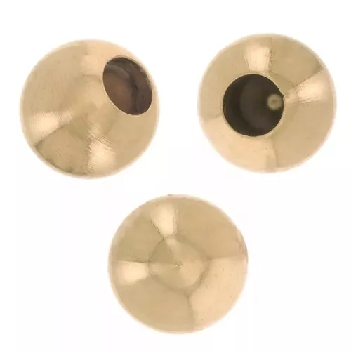 Embouts boule pour cordon 1.5 mm Doré x20
