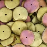 Ripple 12 mm Crystal California Pink Mat x10