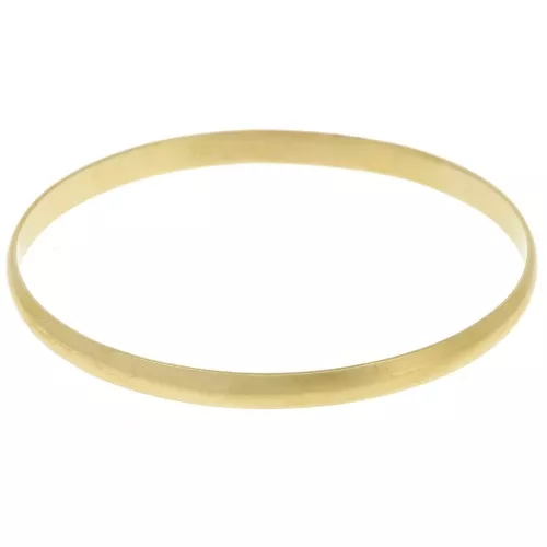 Bracelet jonc 65x5 mm - Laiton brut x1