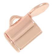 Embout pour tissage de perles rocailles & Delica Miyuki 5 mm - Doré rose x10|raw }}