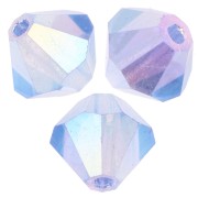 Perles toupies Preciosa - Rondelle Bead 5 mm - Light Sapphire AB 2X x12|raw }}