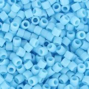 Miyuki Delica 10/0 DBM0725 - Op Turquoise Blue x8g