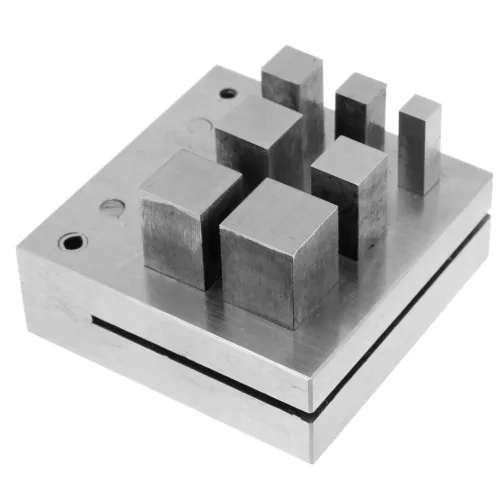 Outil pour découper des disques forme carré - découpoir - 5 mm à 15 mm x1
