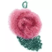 Creative Bubble - Fil à crocheter pour éponge tawashi - Dégradé Lierre x1