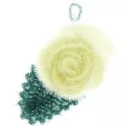 Creative Bubble - Fil à crocheter pour éponge tawashi - Dégradé Lierre x1