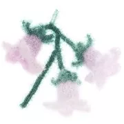 Creative Bubble - Fil à crocheter pour éponge tawashi - Dégradé Lilas clair x1