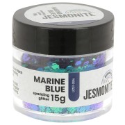 Paillettes en flacon - Jesmonite - Bleu Marine x15g|raw }}