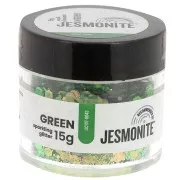Paillettes en flacon - Jesmonite - Vert x15g