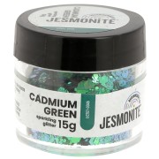 Paillettes en flacon - Jesmonite - Vert Cadmium x15g|raw }}