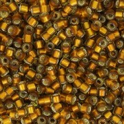 Miyuki Delica 11/0 DB1682 - Silver Lined Glazed Dark Honey x8g