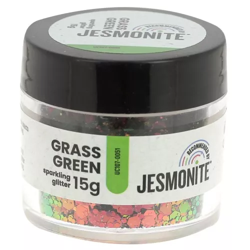 Paillettes en flacon - Jesmonite - Grass Green x15g
