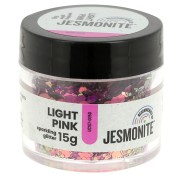 Paillettes en flacon - Jesmonite - Rose Clair x15g