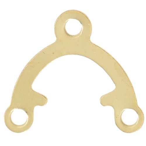 Intercalaires 1 pont 9,5x8,5 mm Doré x20