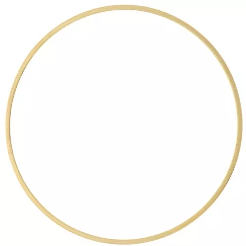 Anneau de montage et tissage rond 42 mm - Doré x1