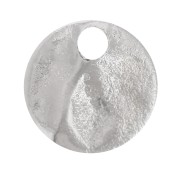 Sequins pastilles froissés 6 mm - Argenté x10|raw }}