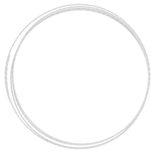 Fil Argenté Créatif 0,3 Mm - 4 Rouleaux De 50 M - Pour Bijoux, Bouquets, Déco DIY - Aluminium Souple Et Résistant