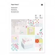 Bloc de papier Paper Poetry 21x30 cm Romantic Flowers x30 feuilles