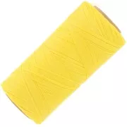 Bobine de fil ciré Linhasita pour micro macramé 0.35 mm - Yellow (37) x448m