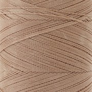 Bobine de fil ciré Linhasita pour micro macramé 0.35 mm - Cappuccino (65) x448m