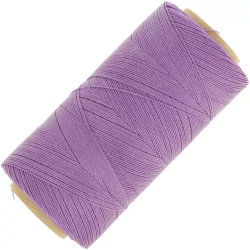 Bobine de fil ciré Linhasita pour micro macramé 0.35 mm - Lilac (69) x448m