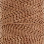 Bobine de fil ciré Linhasita pour micro macramé 0.75 mm - Expresso (788) x228m