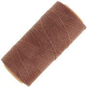 Bobine de fil ciré Linhasita pour micro macramé 0.75 mm - Marron clair (790) x228m